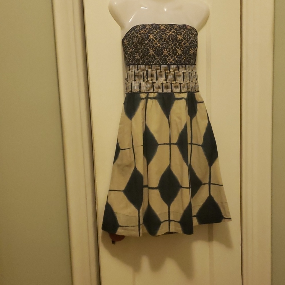 Maeve Magellan Strapless Dress